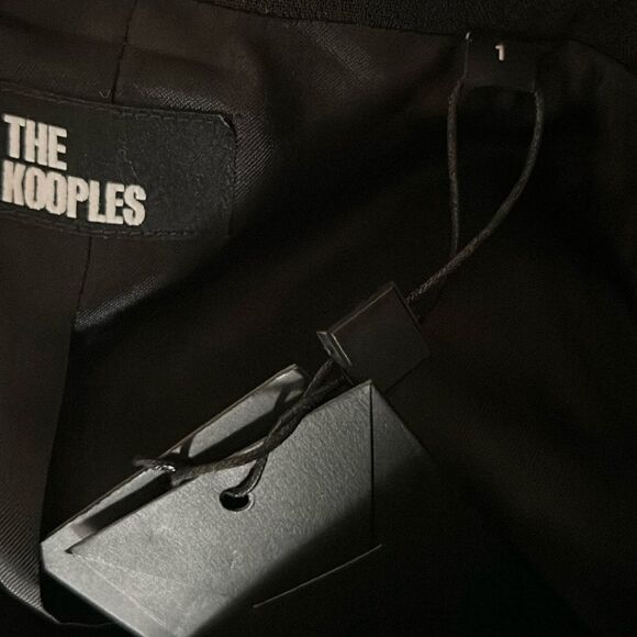 The Kooples Leopard Print Midi Dress(Size 1,Small) - Picture 9 of 11